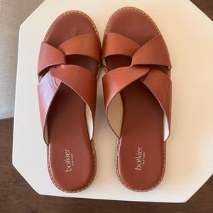 Botkier cognac Leather Sandals 5.5